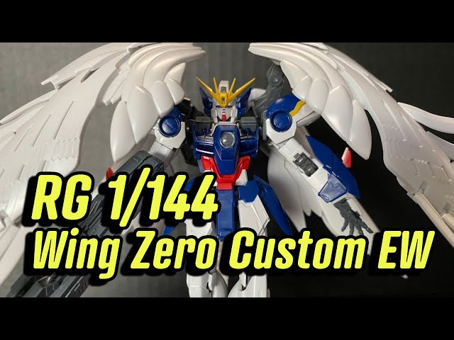 RG 1/144 Wing Zero Custom EW Review - YouTube