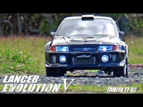 タミヤTT-02ランエボVが欲しくなるビデオ WANT TT-02 LANCER EVOLUTION