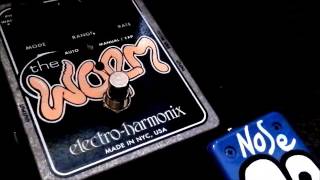 Electro Harmonix: The Worm (modulation pedal). Demo with 'Nose
