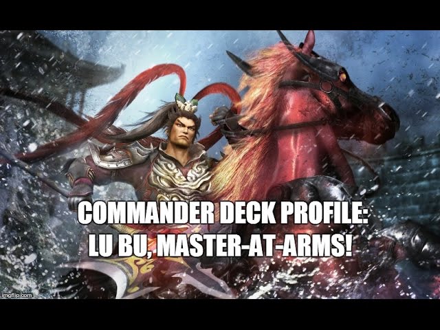 Deck #745 Lu Bu, Master at Arms - YouTube