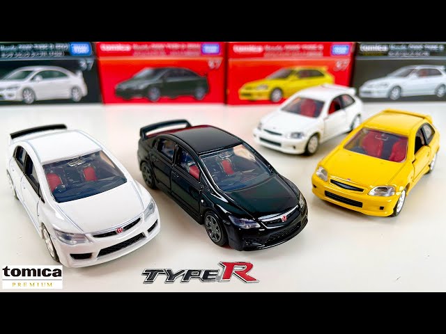 トミカプレミアム ホンダシビック TYPE R（FD2）が新車両で登場で