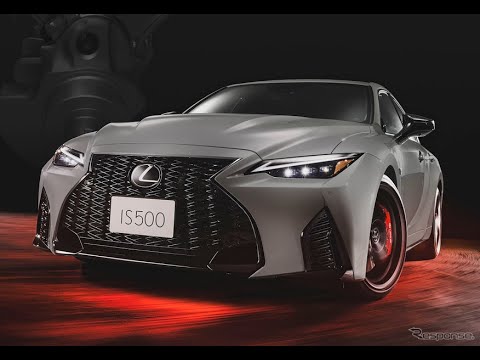 The V8-engine Lexus sedan 