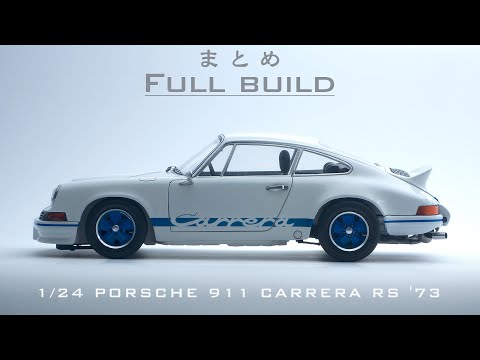 Building the Fujimi 1/24 Porsche911 '73Carrera RS Plastic Model