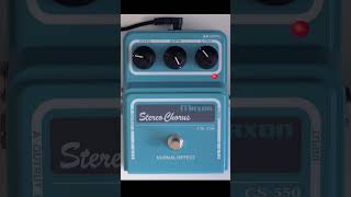 Part 1 of 4 - Maxon CS550 Analog Chorus - YouTube