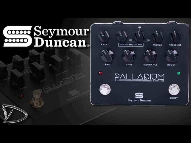 Seymour Duncan PALLADIUM Gain Stage | Pedal Demo - YouTube