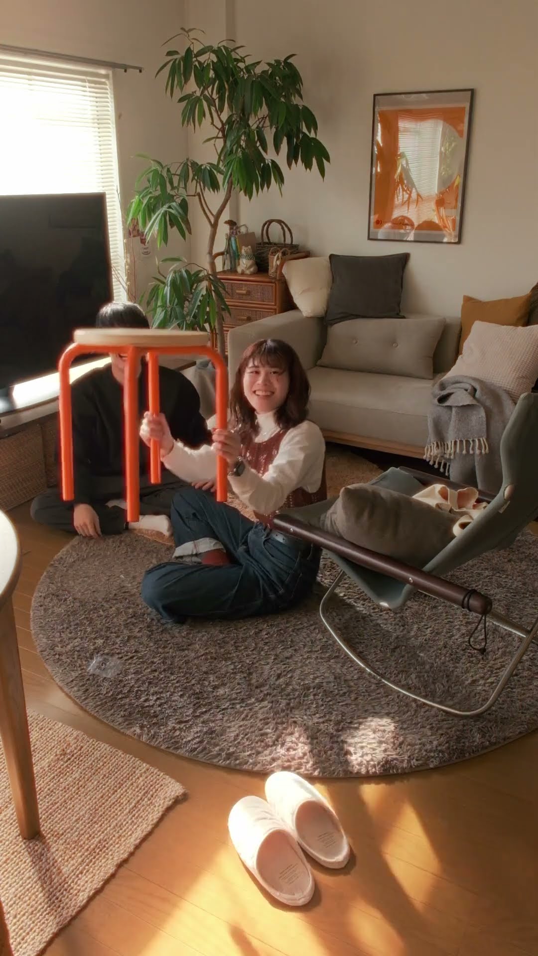 IKEA】話題のチェア | オレンジ色がオシャレ🟧DOMSTEN ドムステン#IKEA