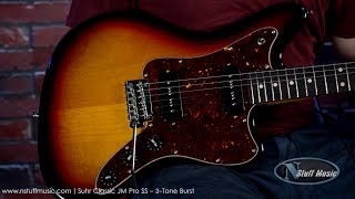 Suhr Classic JM Pro SS - 3-Tone Burst - YouTube