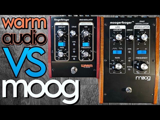 Warm Audio Ringerbringer vs Moog Moogerfooger MF-102 Ring