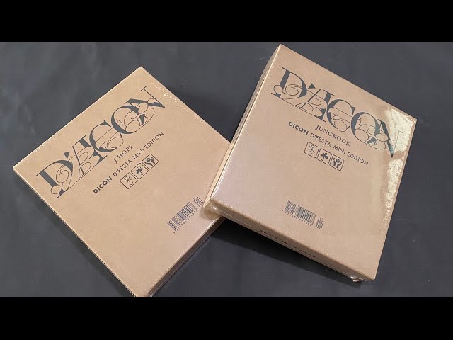 UNBOXING | Dicon D'Festa Mini Edition | J - Hope and Jungkook
