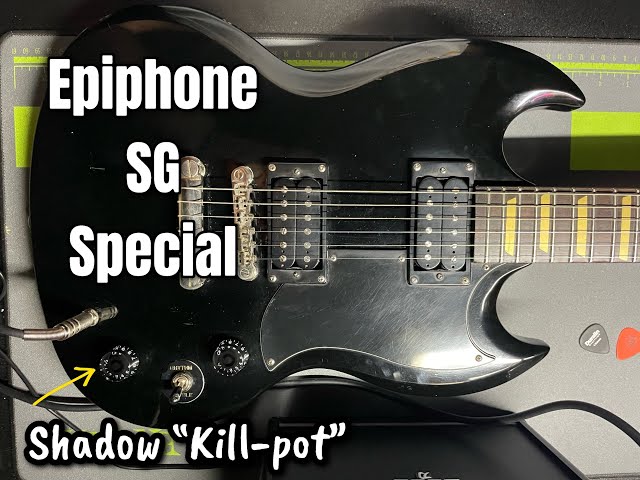 Epiphone SG Special with KillPot. - YouTube