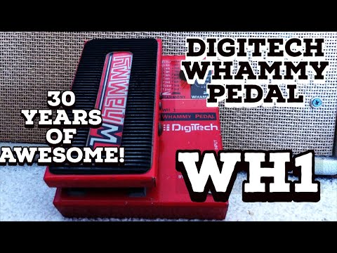 Digitech Whammy Pedal Wh1, 30 years of awesomeness - YouTube