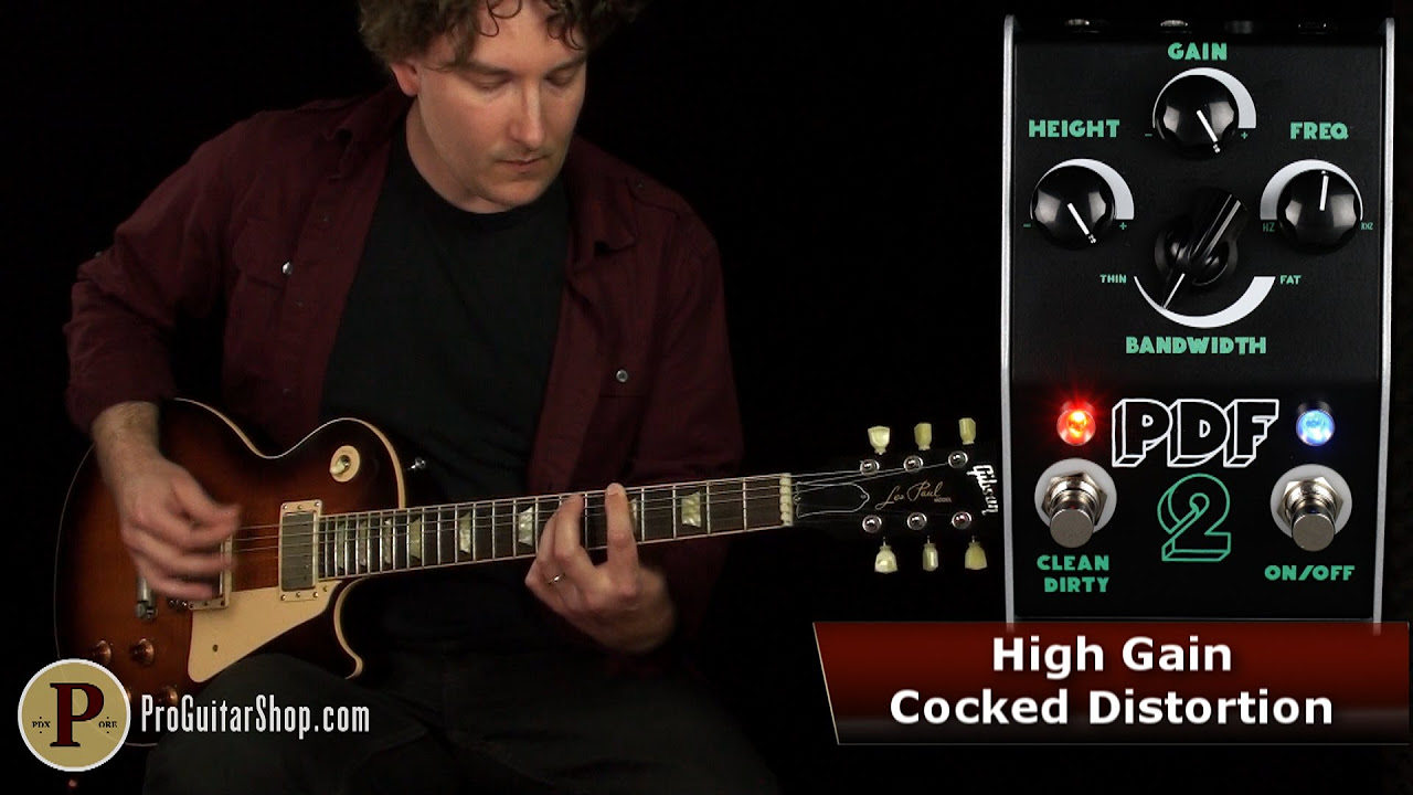 Stone Deaf FX PDF-2 Parametric Distortion Filter - YouTube