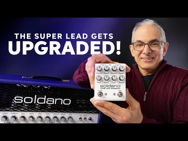 Soldano Super Lead Overdrive Plus Pedal Demo & Interview with Mike