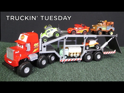 Truckin' Tuesday Off-Road Mack Transporter Radiator Springs 500 1
