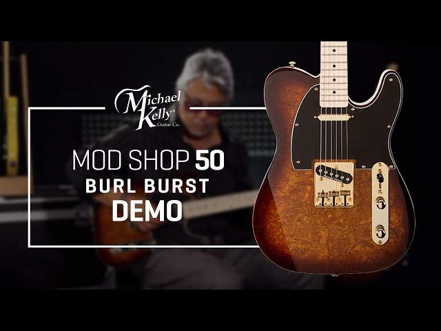 Michael Kelly Mod Shop 50BB with Seymour Duncan Pickups: Demo