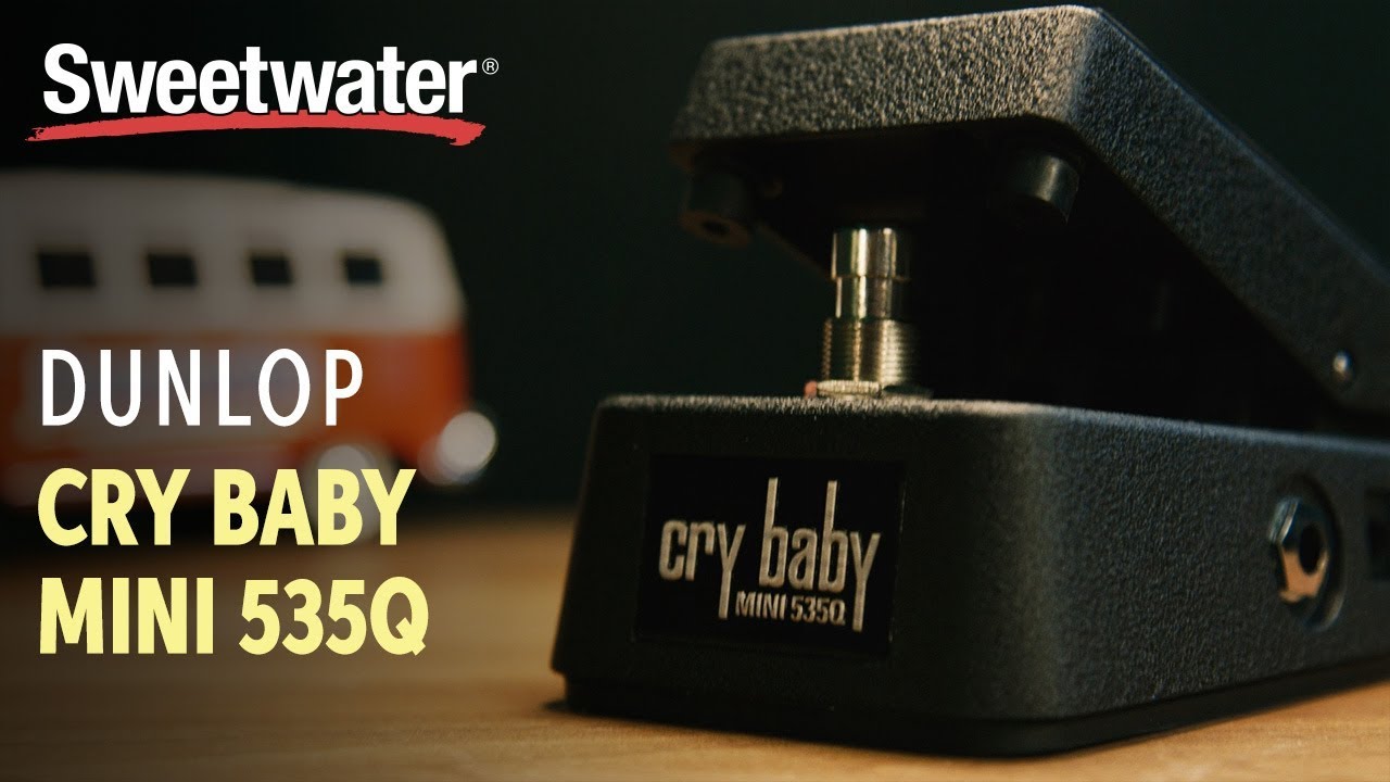 Dunlop 535Q-B Cry Baby 535Q Multi-wah Pedal - YouTube
