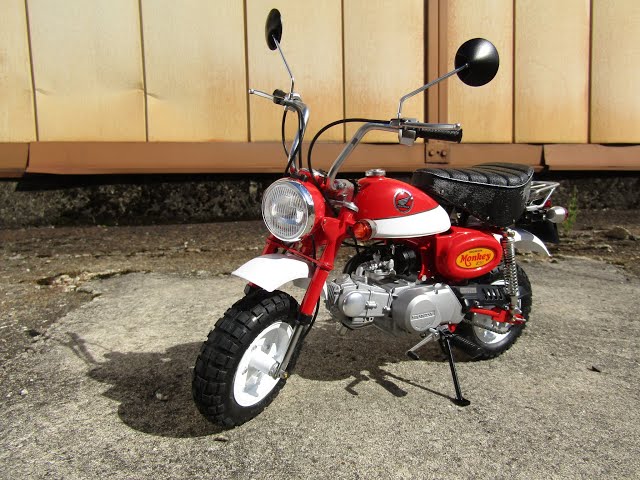 T-GARAGE店長がキットレビュー＆製作 タミヤ 1/6 ホンダ モンキー 2000