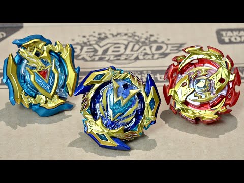 Beyblade Burst Super Z LIMITED EDITION GOLD PREMIER SET Unboxing