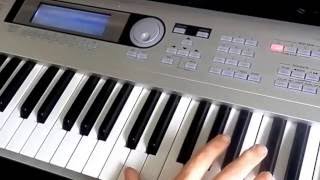 Korg Triton Le61 - 15 years on, a retrospective demo. Still a