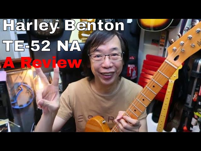 Harley Benton TE-52 NA Telecaster. A review - YouTube