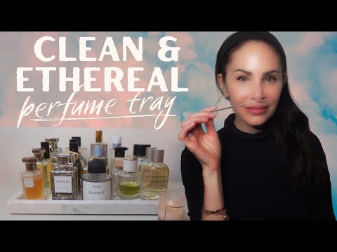 MY CLEAN & ETHEREAL PERFUME TRAY -Musky/Powdery/Clean - YouTube