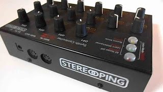 Stereoping Synthesizer MIDI Controller Programmer Video Demo 81Z