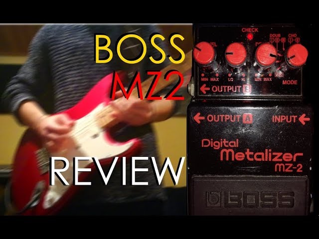 Boss MZ2 Metalizer | Review for Gilmour and Pink Floyd - YouTube