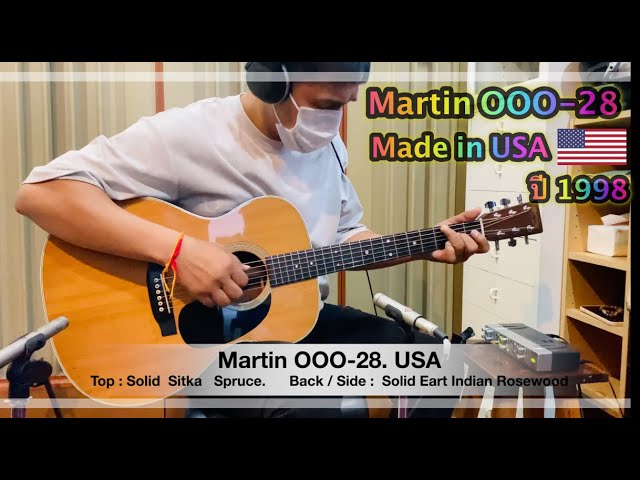 Martin OOO-28 / USA 1998 - YouTube