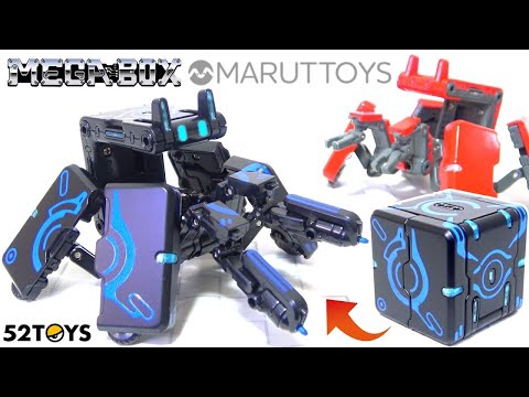 Cube transforms into a work robot! ] Mega Box 