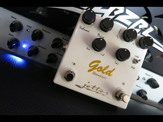 Jetter Gold Standard Overdrive - Pedal Demo - YouTube