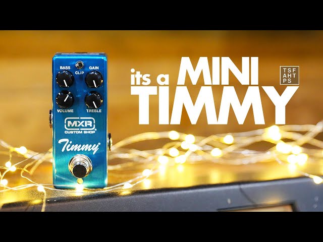 MXR Timmy Overdrive - YouTube