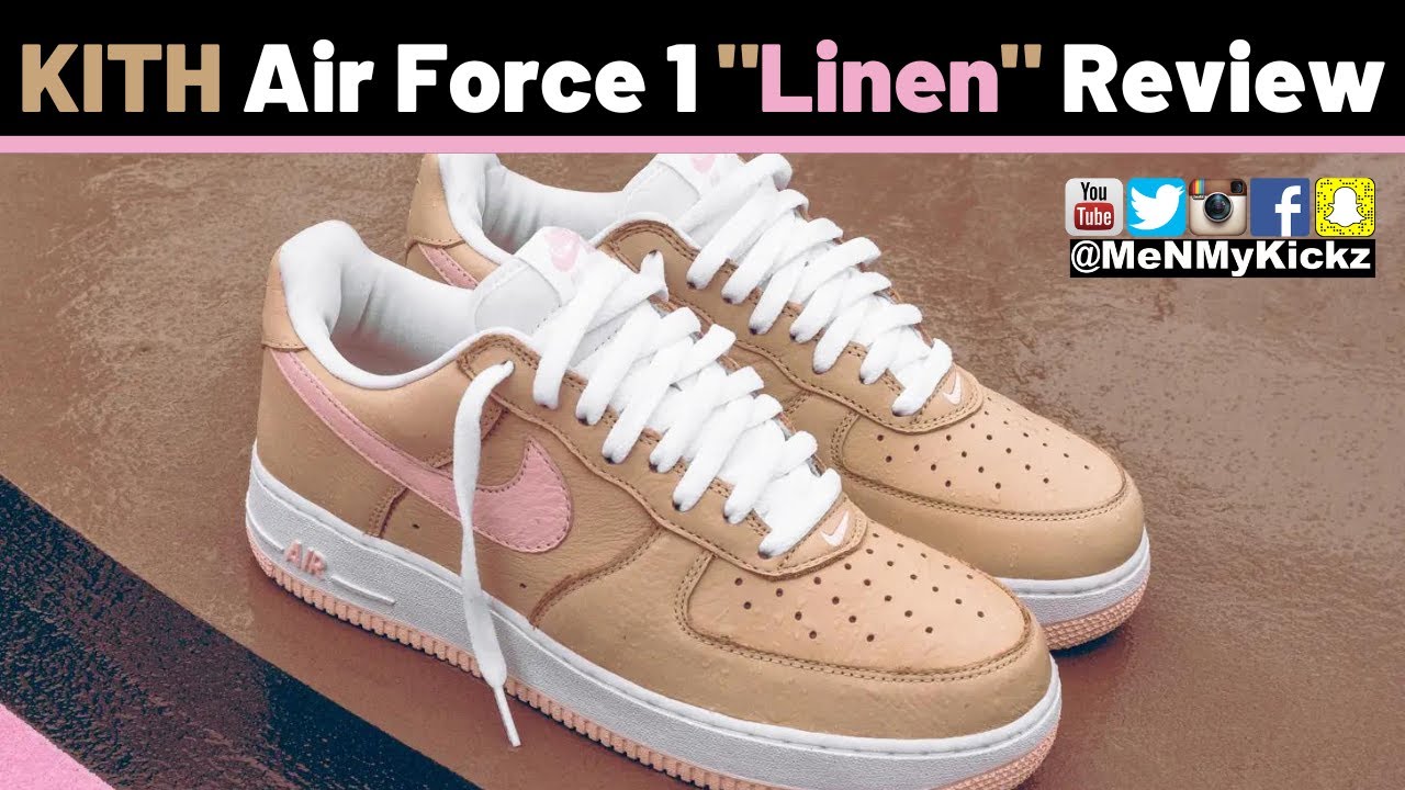 KITH x Nike Air Force 1 Low 'Linen' 2024 Review + On Foot