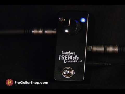 Lovepedal Babyface Tremolo pedal - YouTube