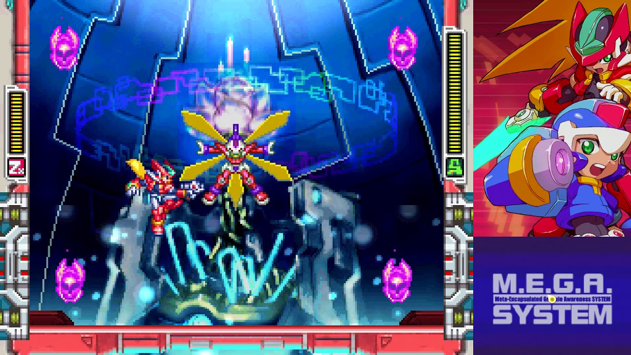 Mega Man ZX - Model ZX vs Prometheus [No Damage/Hard Mode] - YouTube