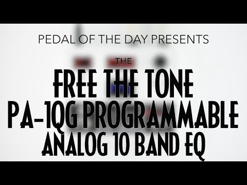 Free The Tone PA-1QG Programmable Analog 10 Band EQ - YouTube