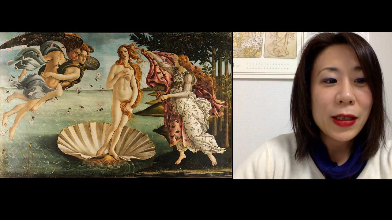 ヴィーナスの誕生」ボッティチェリ：4分でわかる！ウフィツィ美術館の