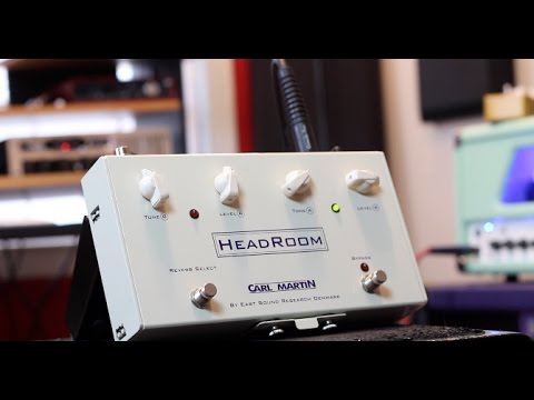 Carl Martin Headroom Reverb Demo - YouTube
