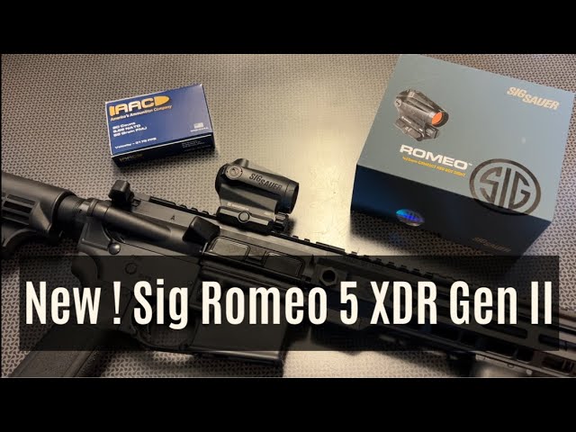 New! SIG SAUER Romeo 5 XDR Gen II - YouTube