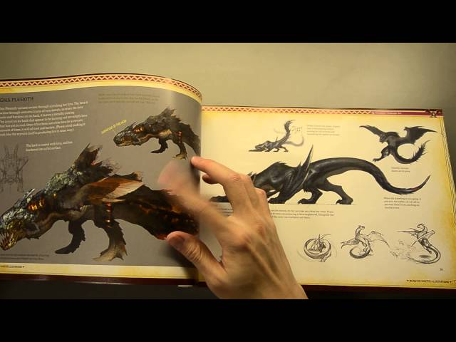 Hands-On: Monster Hunter Illustrations (Part 1) - YouTube