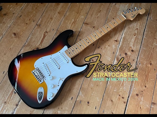 FENDER STRAT [Mexico 2006] - YouTube