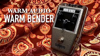 Warm Audio Warm Bender - 伝説的なファズ・ペダルTone Benderシリーズ