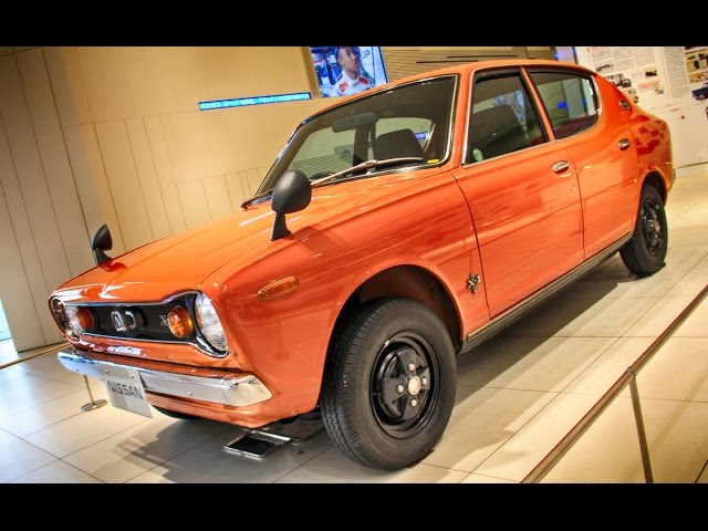1970 NISSAN Cherry X1 Orange | 日産 チェリー X1 4ドアセダン（初代