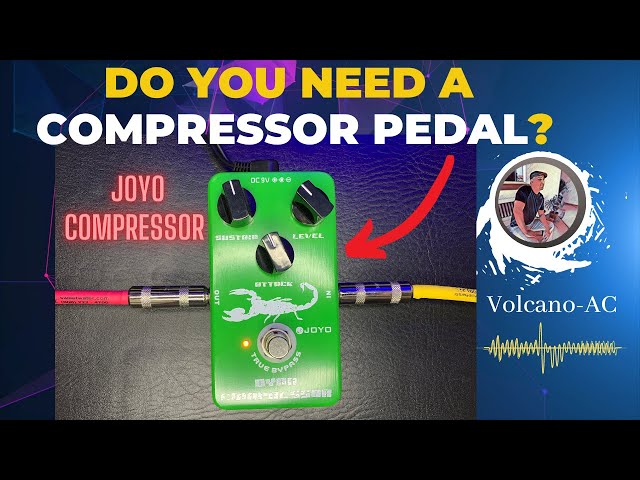 Do you need a guitar compressor pedal? Joyo Dynamic F10 Compressor
