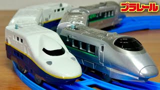 A historic vehicle set☆Plarail Shinkansen Year 2022 400 Series