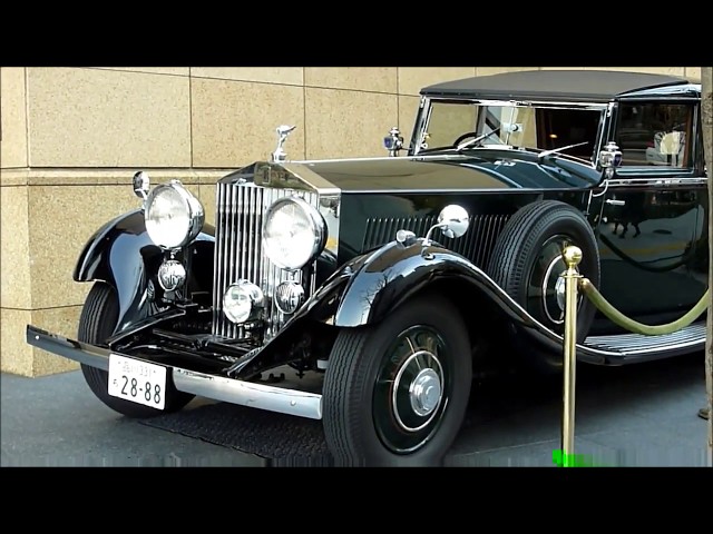 世界に3台!! ペニンシュラ東京の1934年式ロールスロイス・ファントムⅡ
