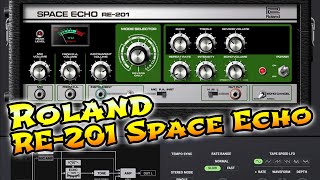 The original Roland Space Echo RE-201: A plug-in simulation of the