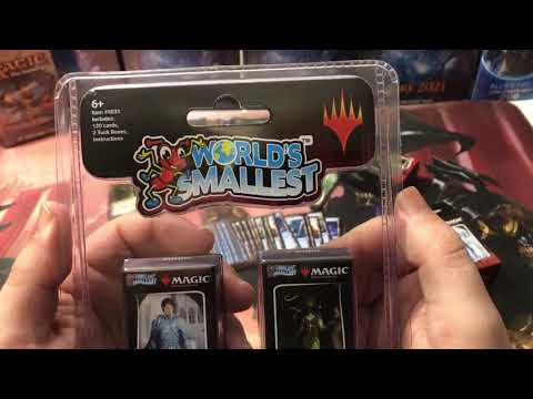 Worlds Smallest Magic the Gathering decks unboxing! Jace vs Vraska
