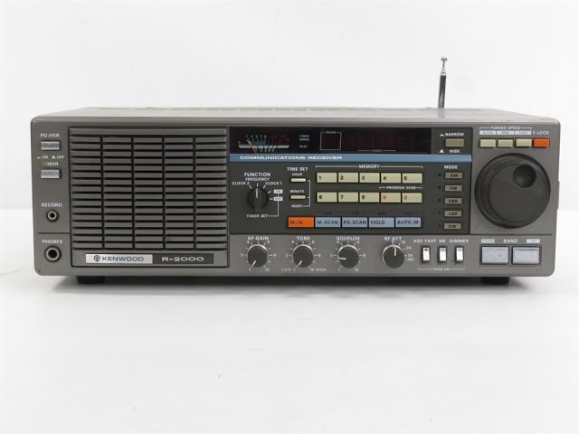 Review of the Kenwood R-2000 Communications Receiver by WB6JLA