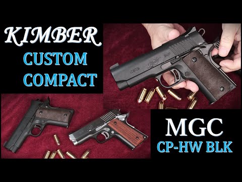 Out-of-print MGC Kimber CUSTOM COMPACT HW model gun & MGC old