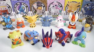 PokemonKids ポケモンキッズ ムゲンダイナ編 全12種 開封 Figure 食